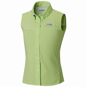 Columbia Camisas Tamiami™ Sin Mangas Niña Verdes Claro (256NWHIXJ)